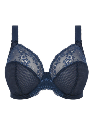 Charley UW Plunge-Stretch J-HOOK Bra (NAVY)