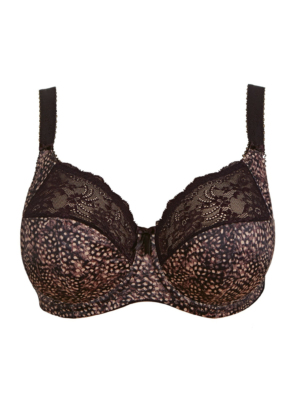 Morgan UW Full Cup Banded Bra (EBONY)
