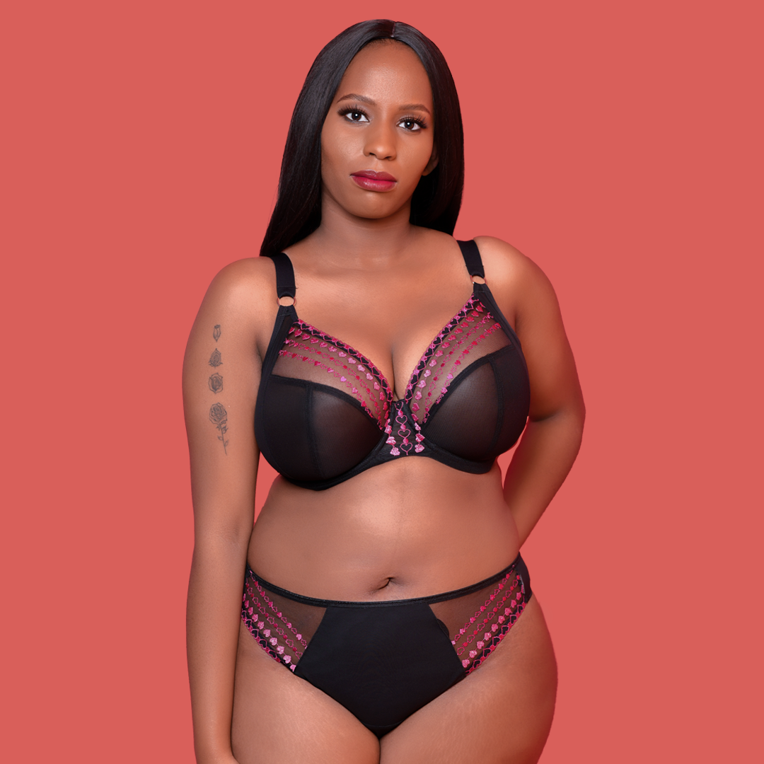 Matilda UW Plunge J-HOOK Bra (BKS) - Image 4