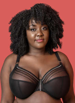 Matilda UW Plunge J-HOOK Bra (BLACK)