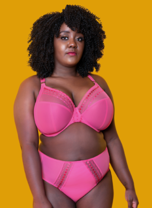 Matilda UW Plunge J-HOOK Bra (PINK KISS)