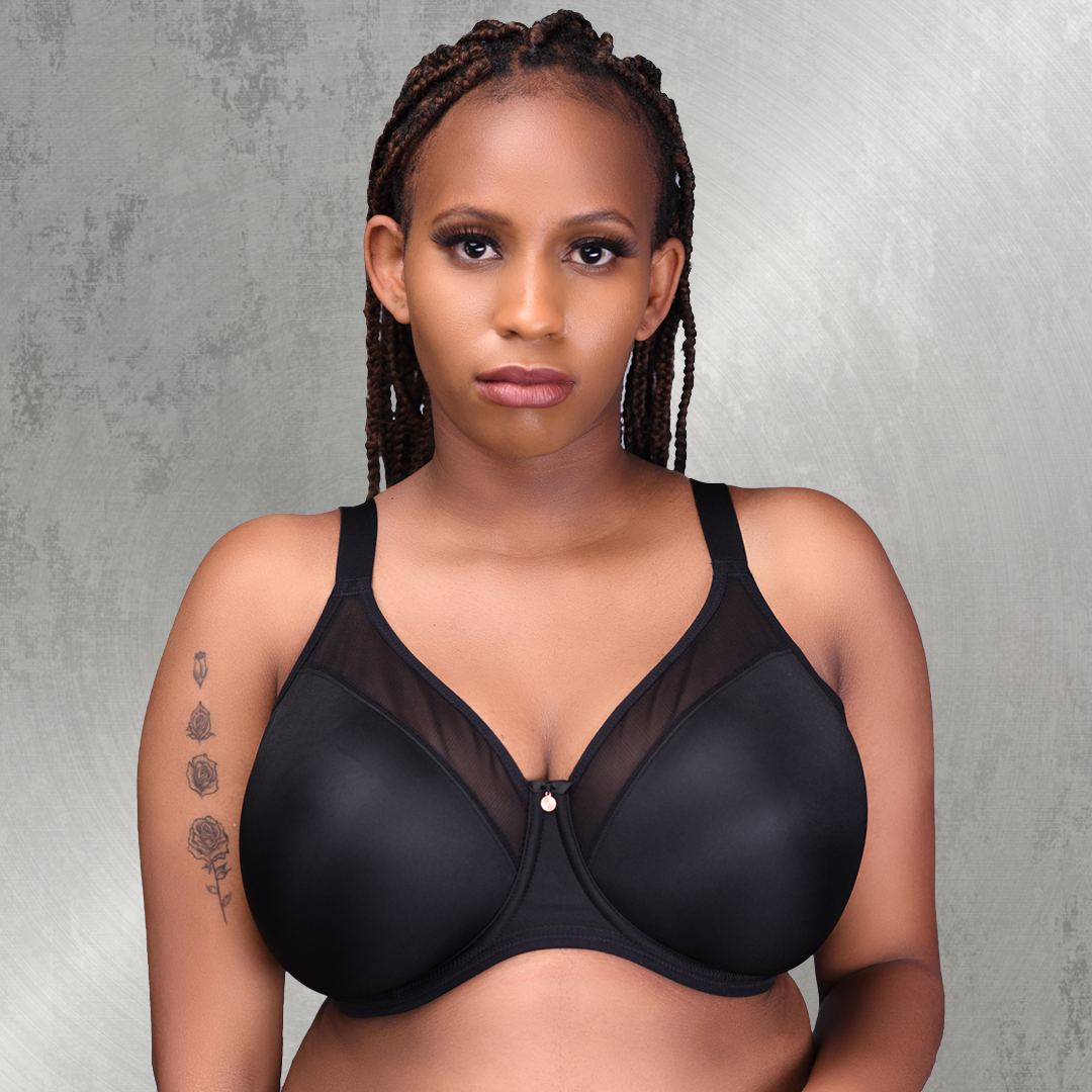 Smooth UW Non Padded Bra (BLK)