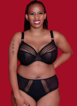 Matilda UW Plunge J-HOOK Bra (BKS)