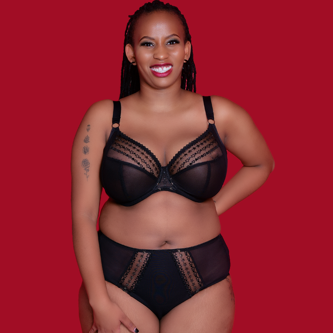 Matilda UW Plunge J-HOOK Bra (BKS)